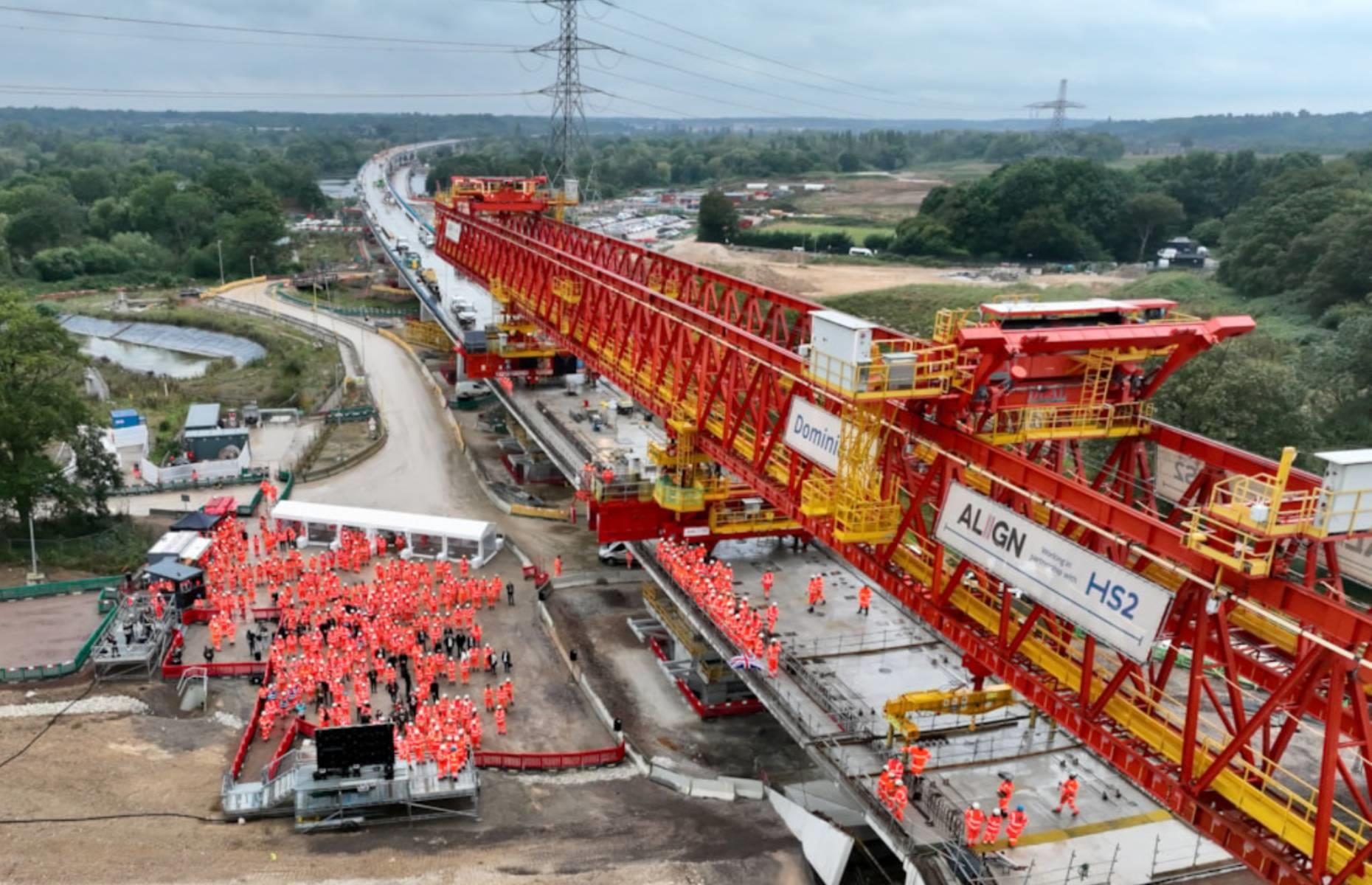 2. High Speed 2, UK: $84 billion (£66bn)